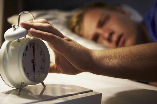 man alarm clock